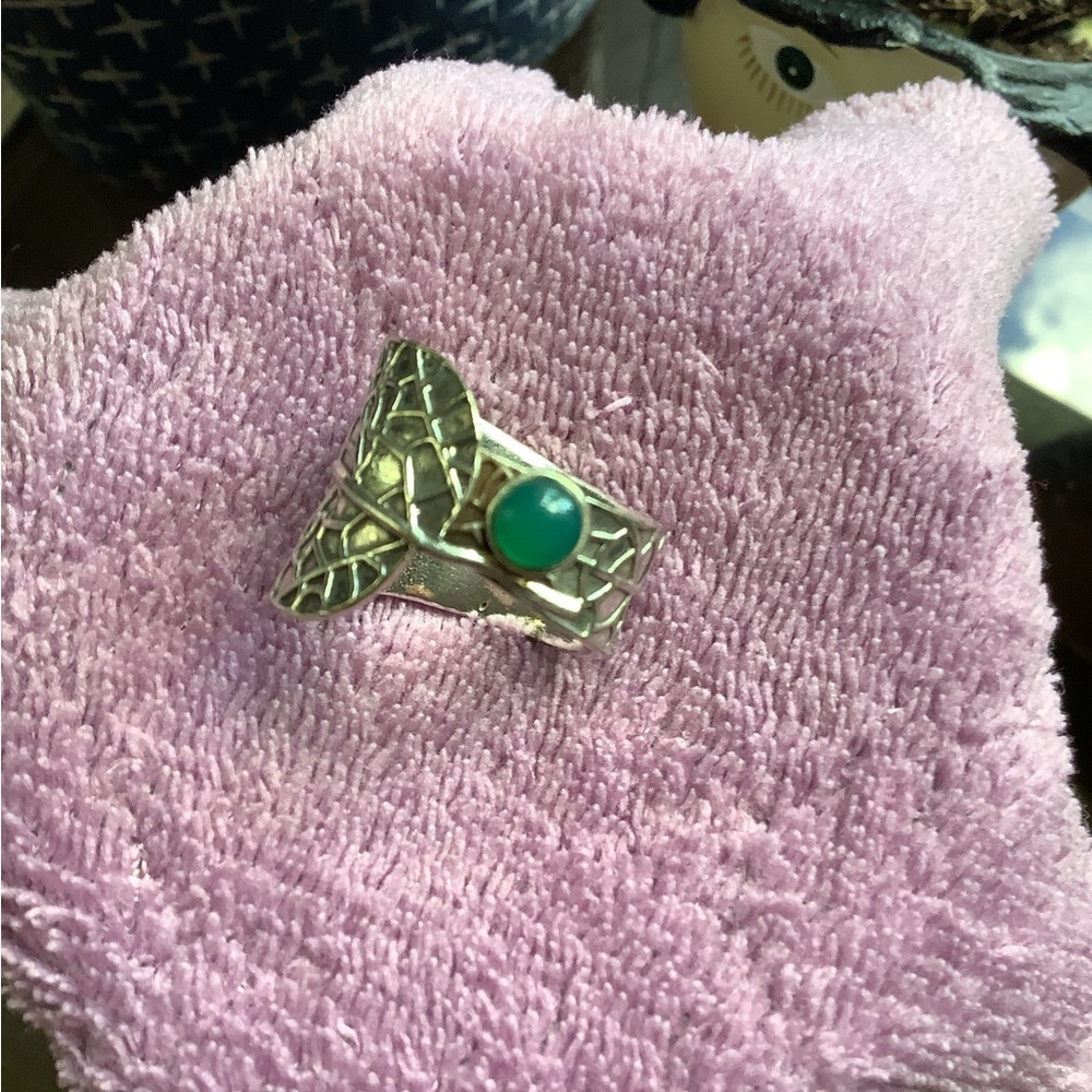 Sterling silver ring - Picture 2 of 5